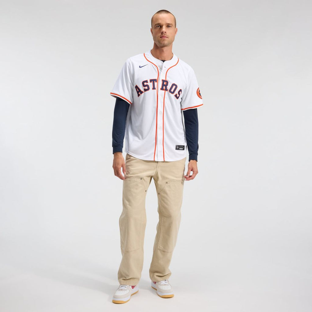 Houston Astros Nike Home Limited Baseball Jersey - White