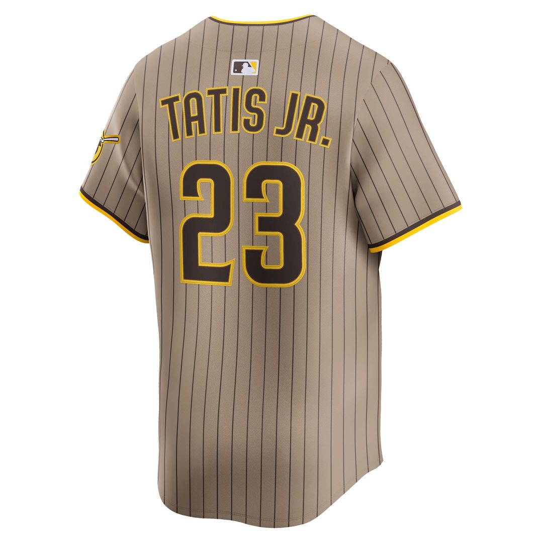 San Diego Padres Nike Fernando Tatis Jr. Alternate Limited Baseball Jersey - Khaki