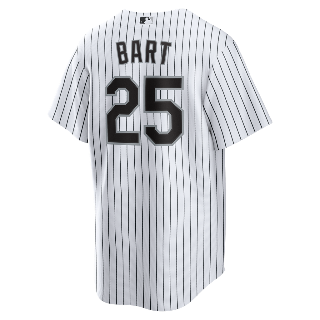 Chicago White Sox Nike Joey Bart Home Replica Baseball Jersey - White