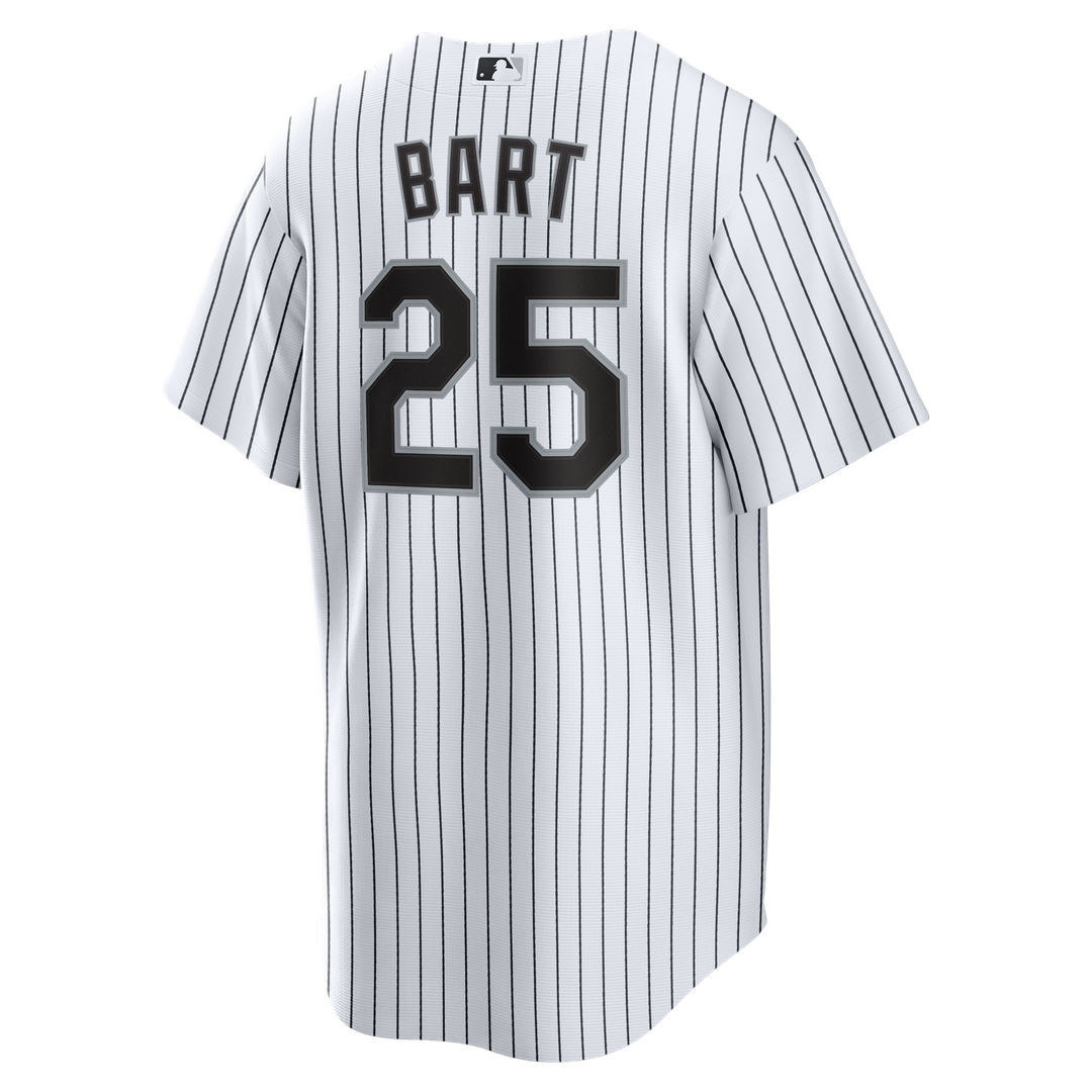 Chicago White Sox Nike Joey Bart Home Replica Baseball Jersey - White