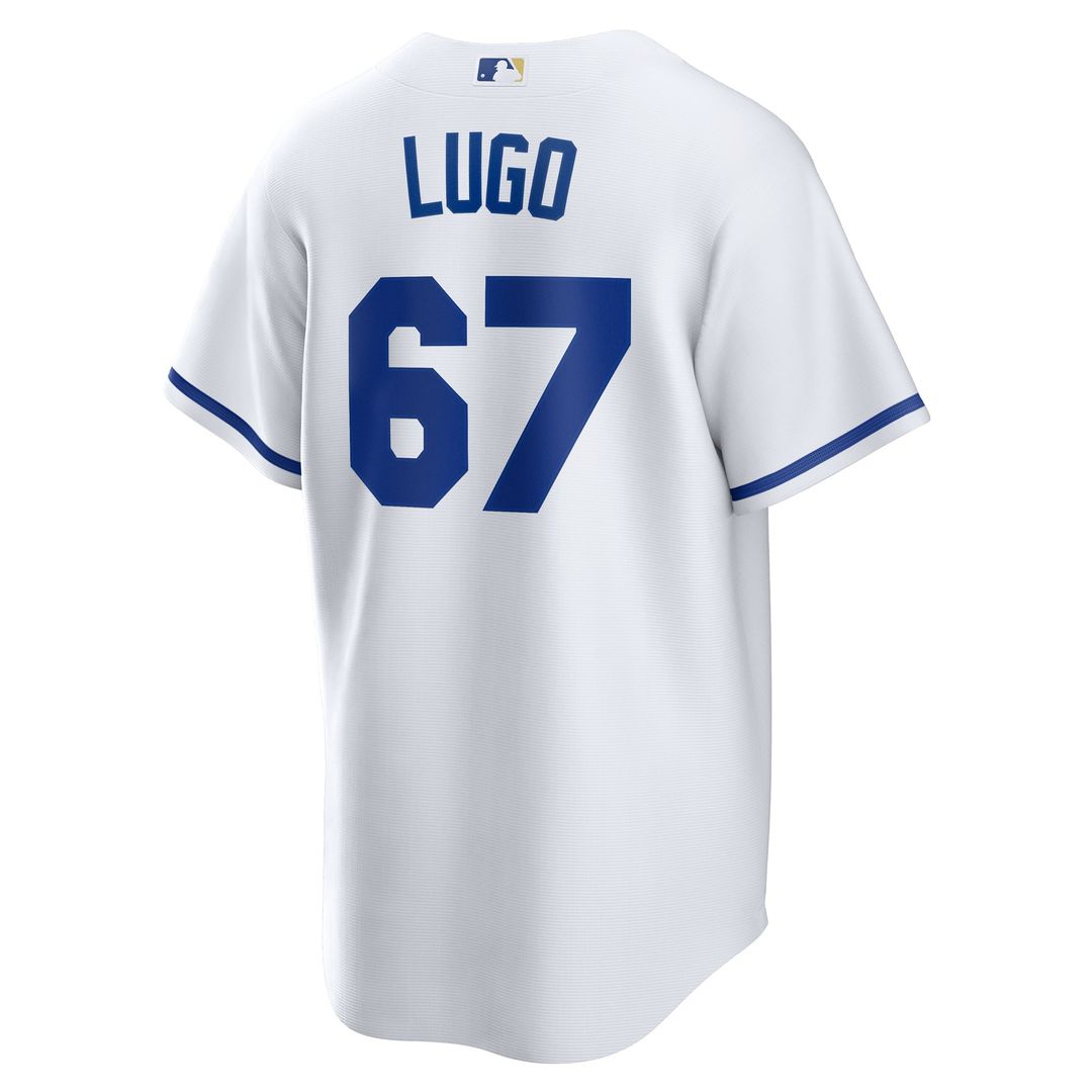 Kansas City Royals Nike Seth Lugo Home Replica Baseball Jersey - White