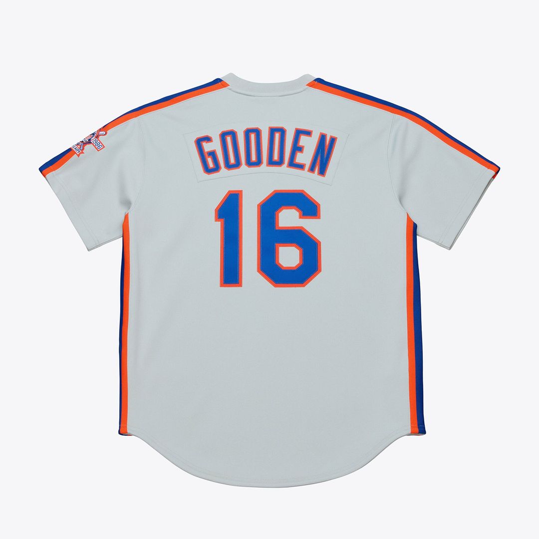 New York Mets Mitchell & Ness Dwight Gooden 1986 Authentic Baseball Jersey - White