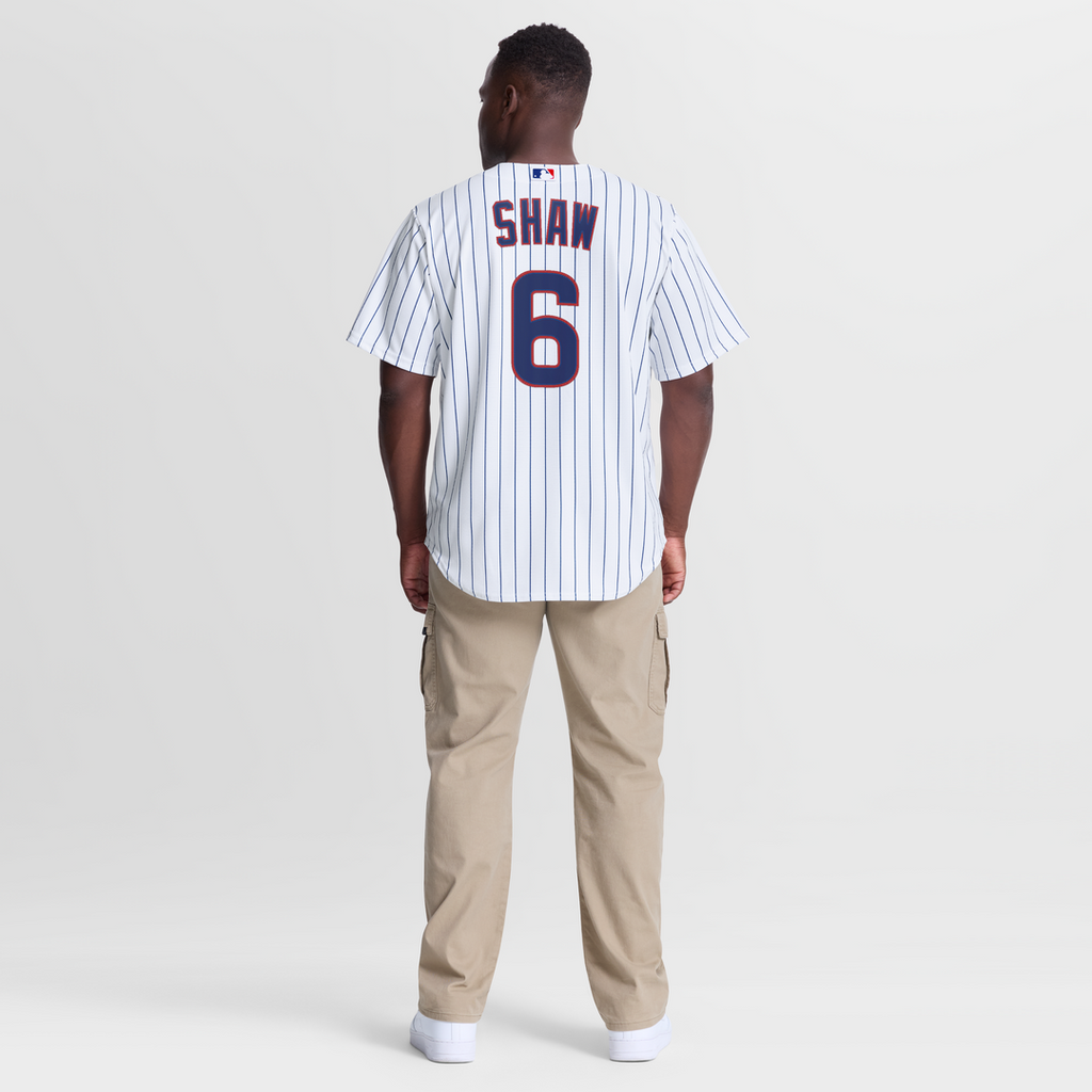Chicago Cubs Nike Matt Shaw Home Replica Baseball Jersey - White