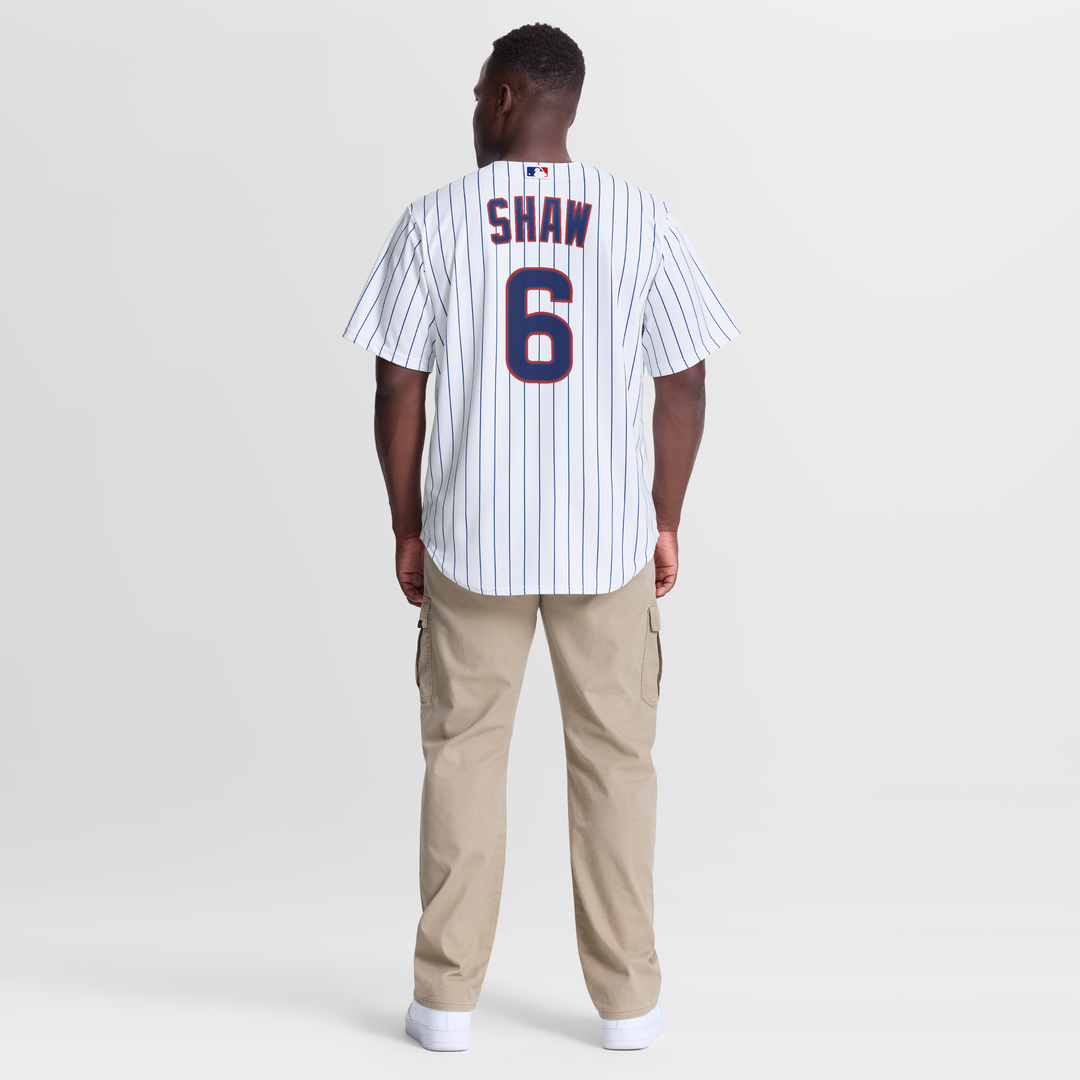 Chicago Cubs Nike Matt Shaw Home Replica Baseball Jersey - White