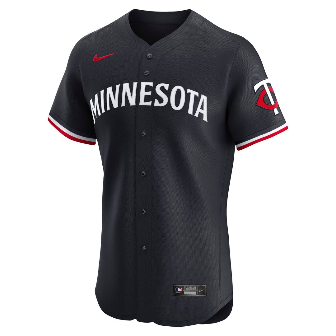 Minnesota Twins Nike Alternate 2 Elite Baseball Jersey - Navy