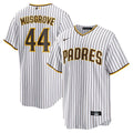 San Diego Padres Nike Joe Musgrove Home Replica Baseball Jersey - White
