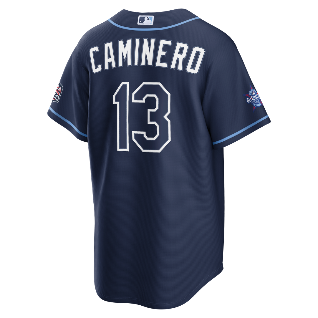 Tampa Bay Rays Nike 2026 All-Star Game Junior Caminero Replica Baseball Jersey - Navy