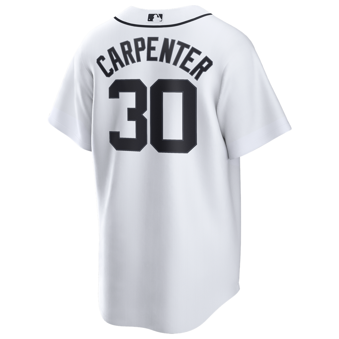 Detroit Tigers Nike Kerry Carpenter Home Replica Baseball Jersey - White