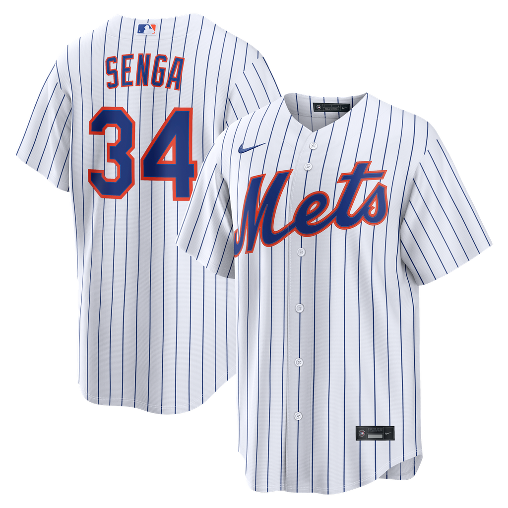 New York Mets Nike Kodai Senga Home Replica Baseball Jersey - White
