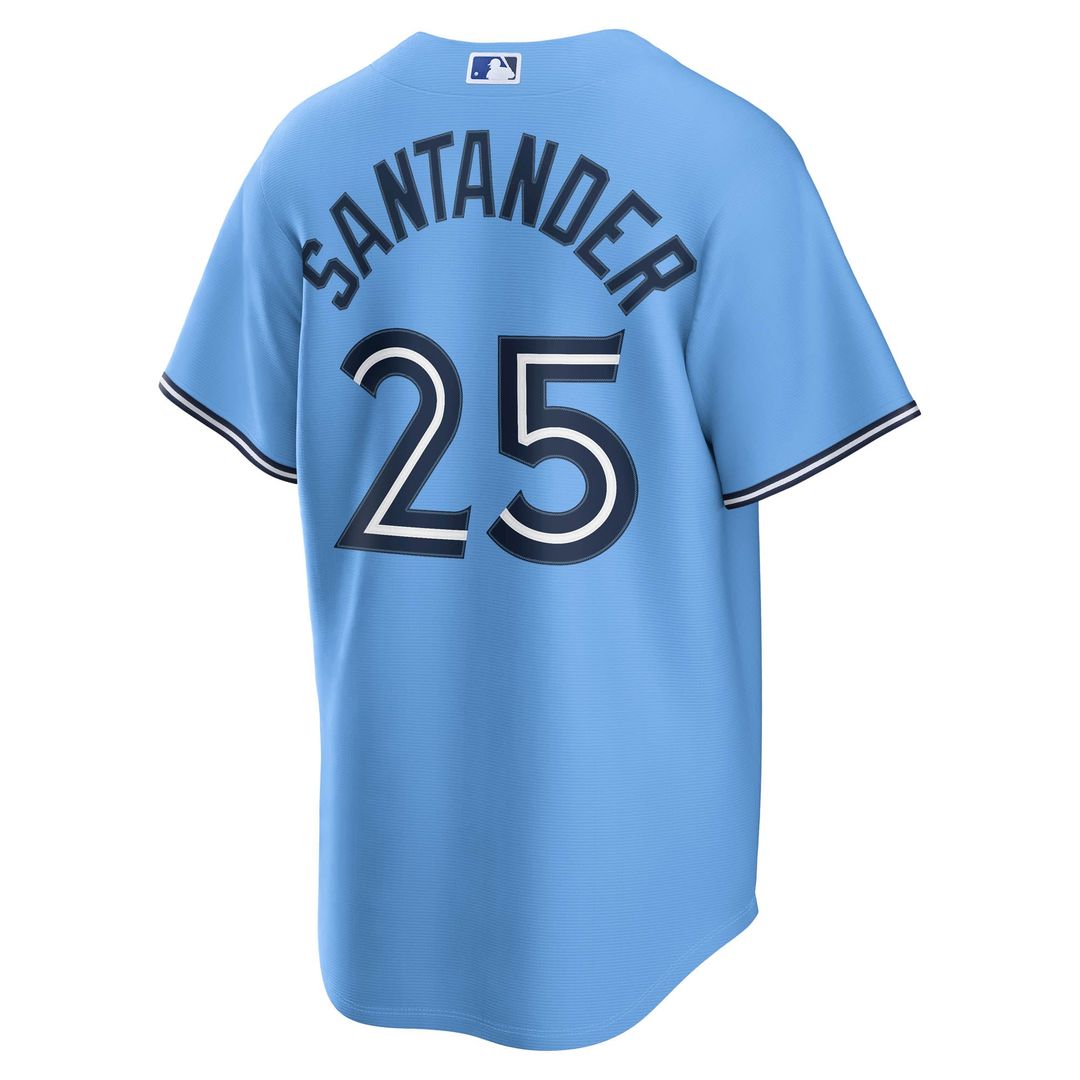 Toronto Blue Jays Nike Anthony Santander Alternate Replica Baseball Jersey - Light Blue
