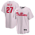 Philadelphia Phillies Nike Aaron Nola Home Replica Player Name Baseball Jersey - White