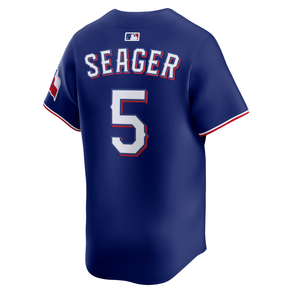 Texas Rangers Nike Corey Seager Alternate 2 Limited Baseball Jersey - Royal