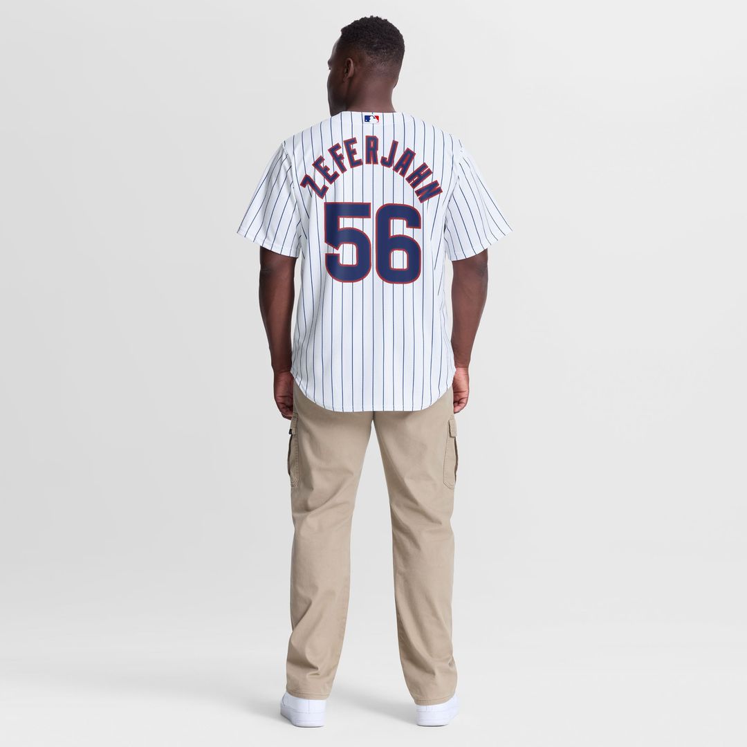 Chicago Cubs Nike Ryan Zeferjahn Home Replica Baseball Jersey - White