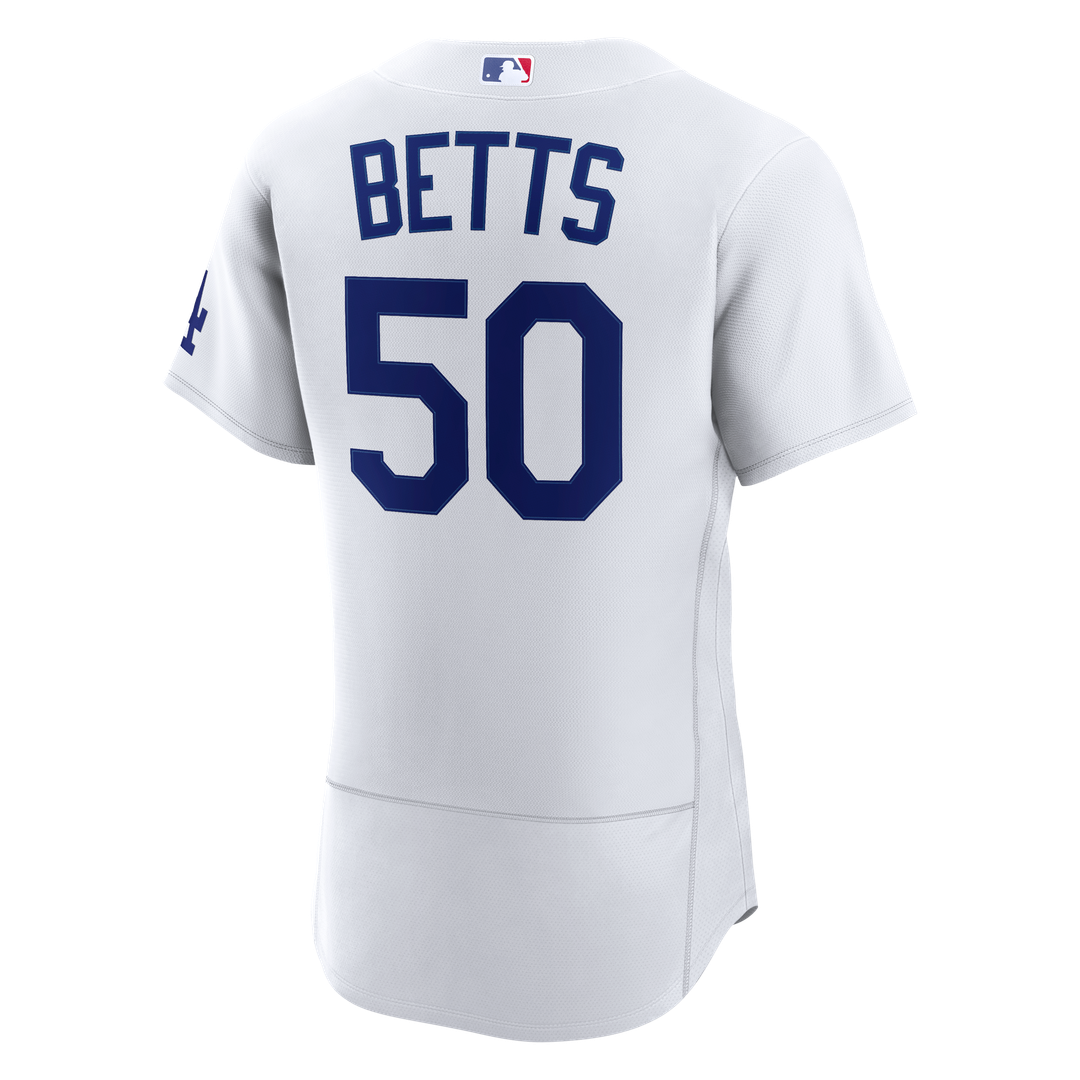 Los Angeles Dodgers Nike Mookie Betts Home Authentic Baseball Jersey - White