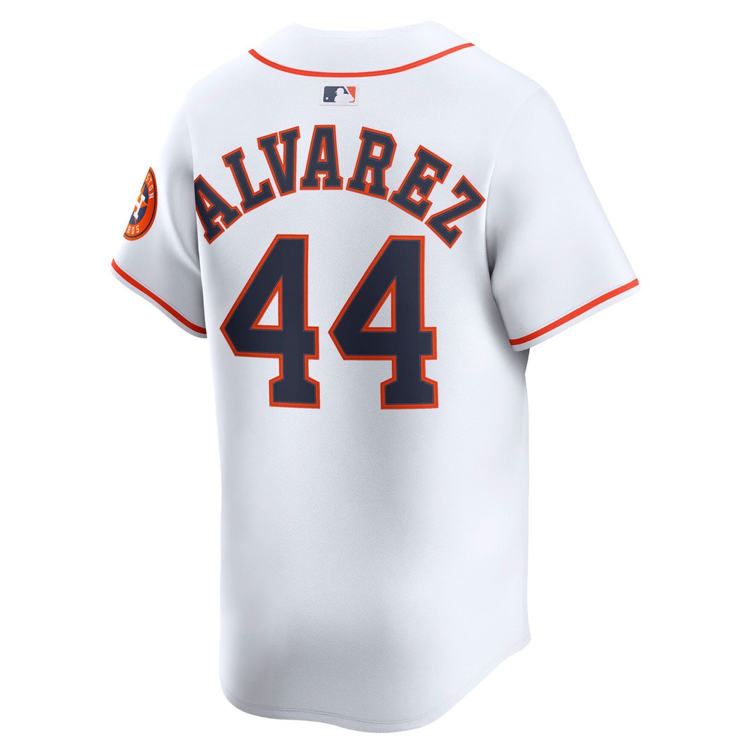 Houston Astros Nike Yordan Alvarez Home Limited Baseball Jersey - White