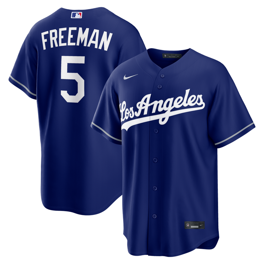 Los Angeles Dodgers Nike Freddie Freeman Alternate Replica Baseball Jersey - Royal