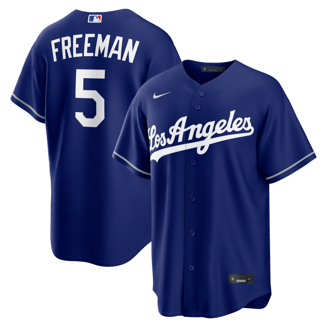 Los Angeles Dodgers Nike Freddie Freeman Alternate Replica Baseball Jersey - Royal