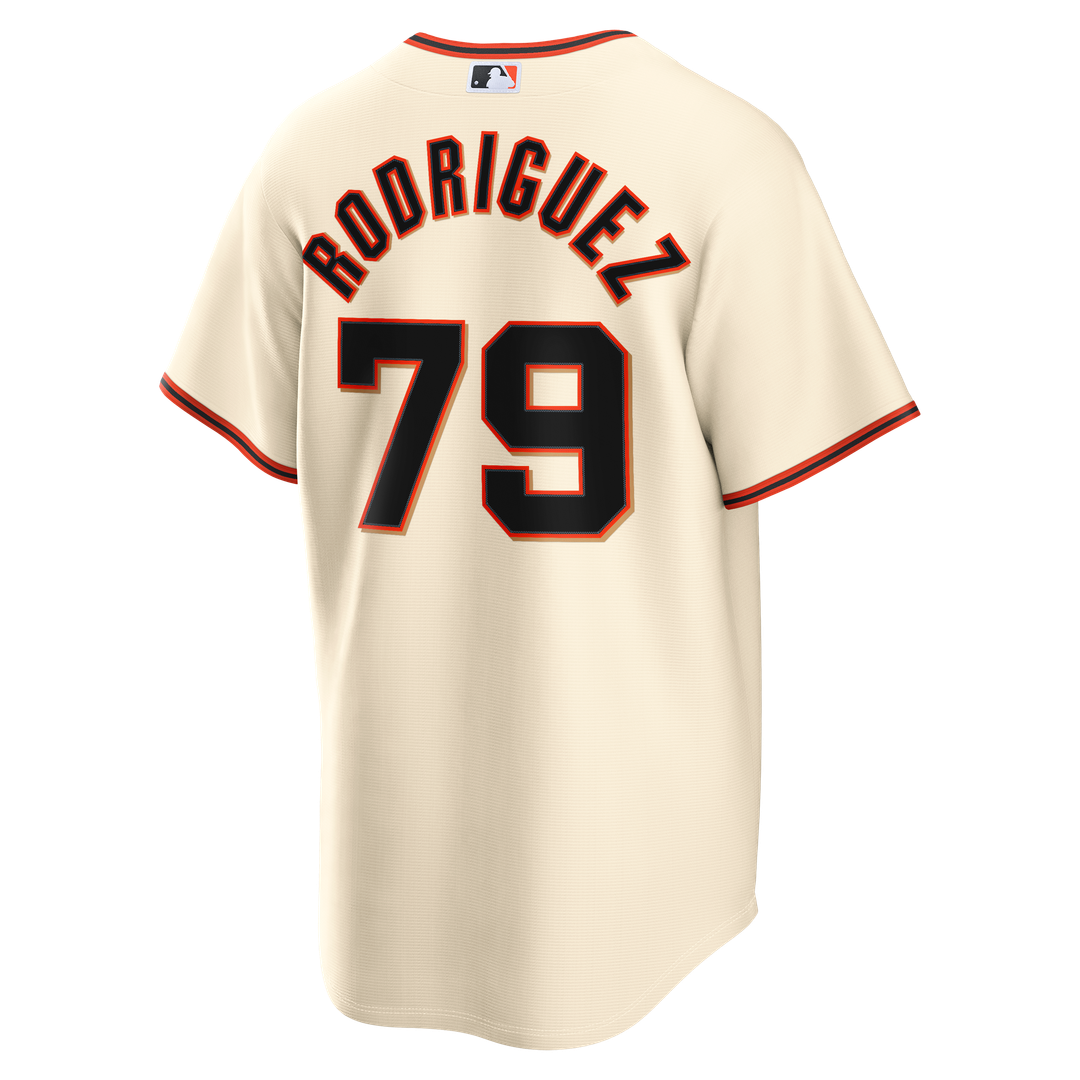 San Francisco Giants Nike Jesus Rodriguez Home Replica Baseball Jersey - Cream