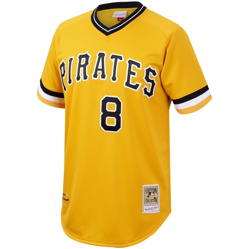 Pittsburgh Pirates Mitchell & Ness Willie Stargell Cooperstown Collection Authentic Baseball Jersey - Gold