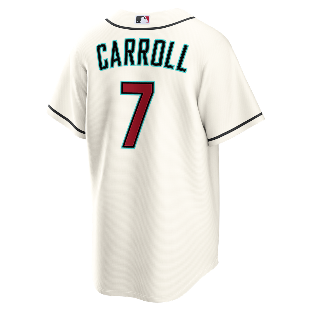 Arizona Diamondbacks Nike Corbin Carroll Home Replica Baseball Jersey - Cream