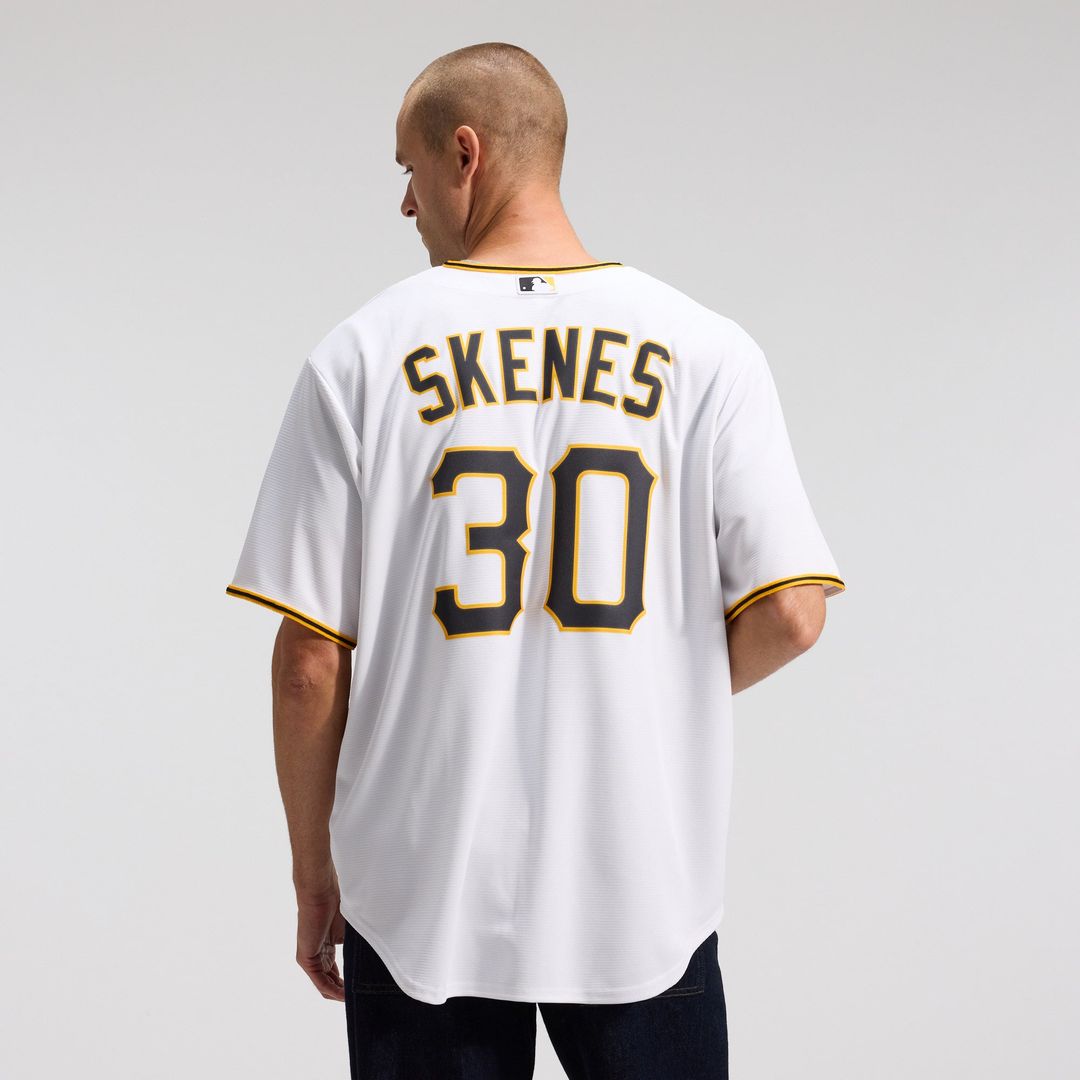 Pittsburgh Pirates Nike Paul Skenes Home Replica Baseball Jersey - White