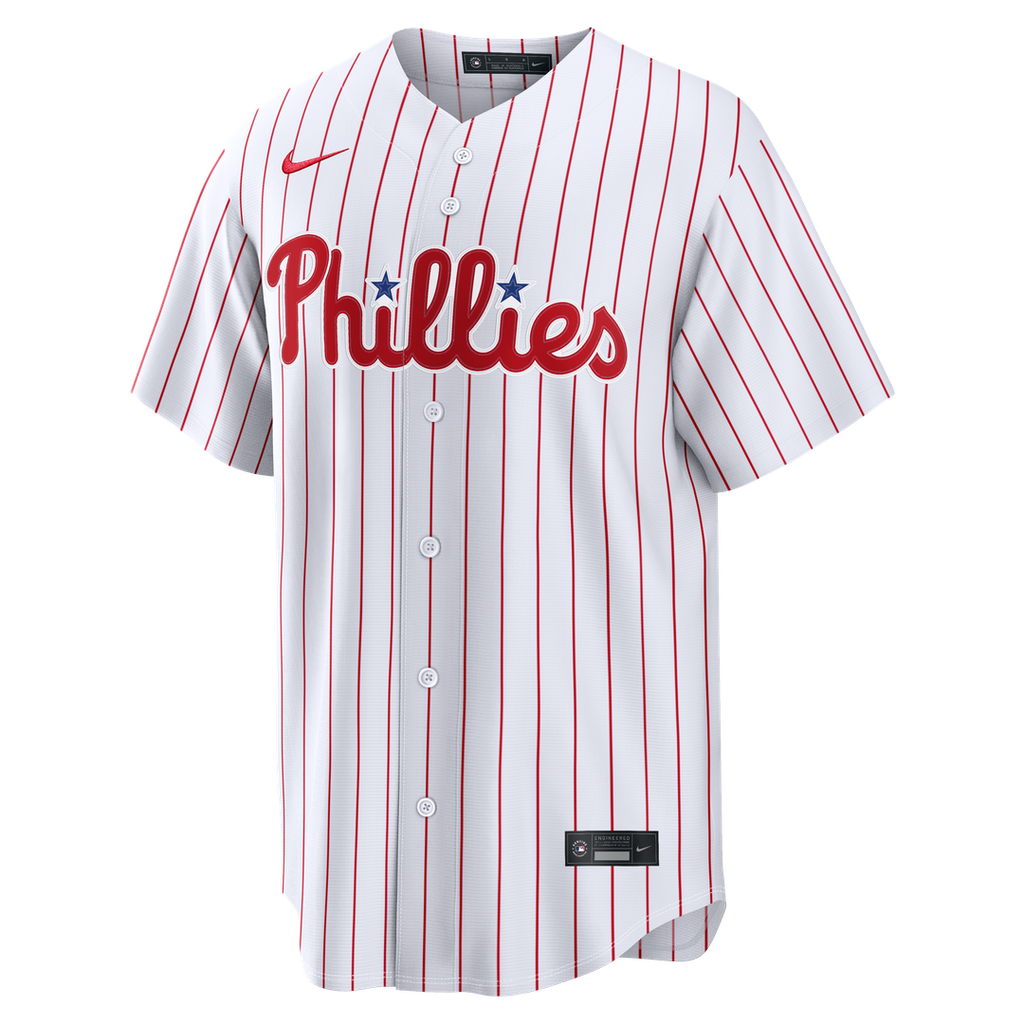 Philadelphia Phillies Nike Kyle Schwarber Home Replica Baseball Jersey - White