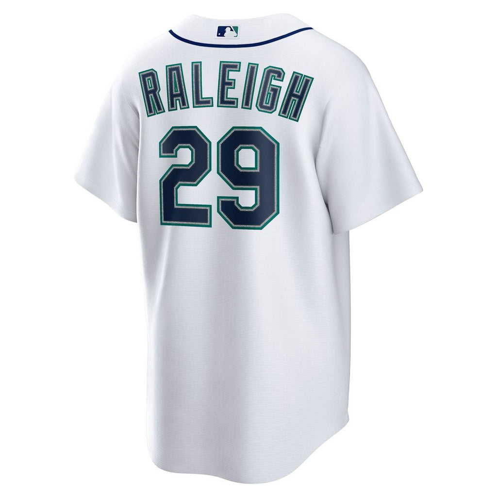 Seattle Mariners Nike Cal Raleigh Home Replica Baseball Jersey - White