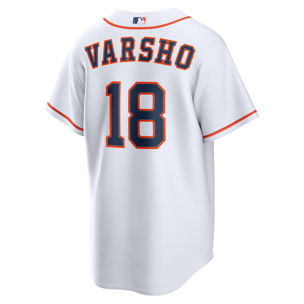 Houston Astros Nike Daulton Varsho Home Replica Baseball Jersey - White