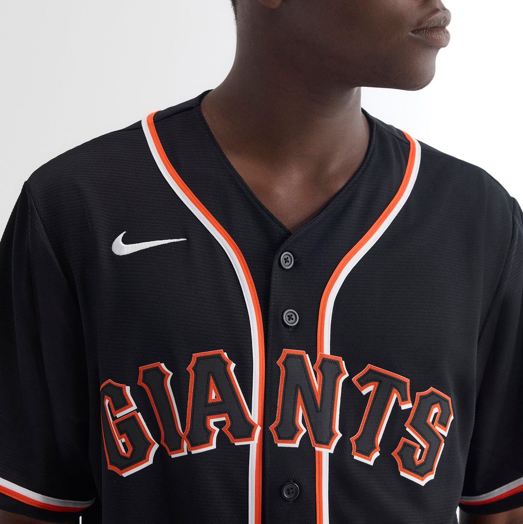 San Francisco Giants Nike Jung Hoo Lee Fashion Replica Black Out Baseball Jersey