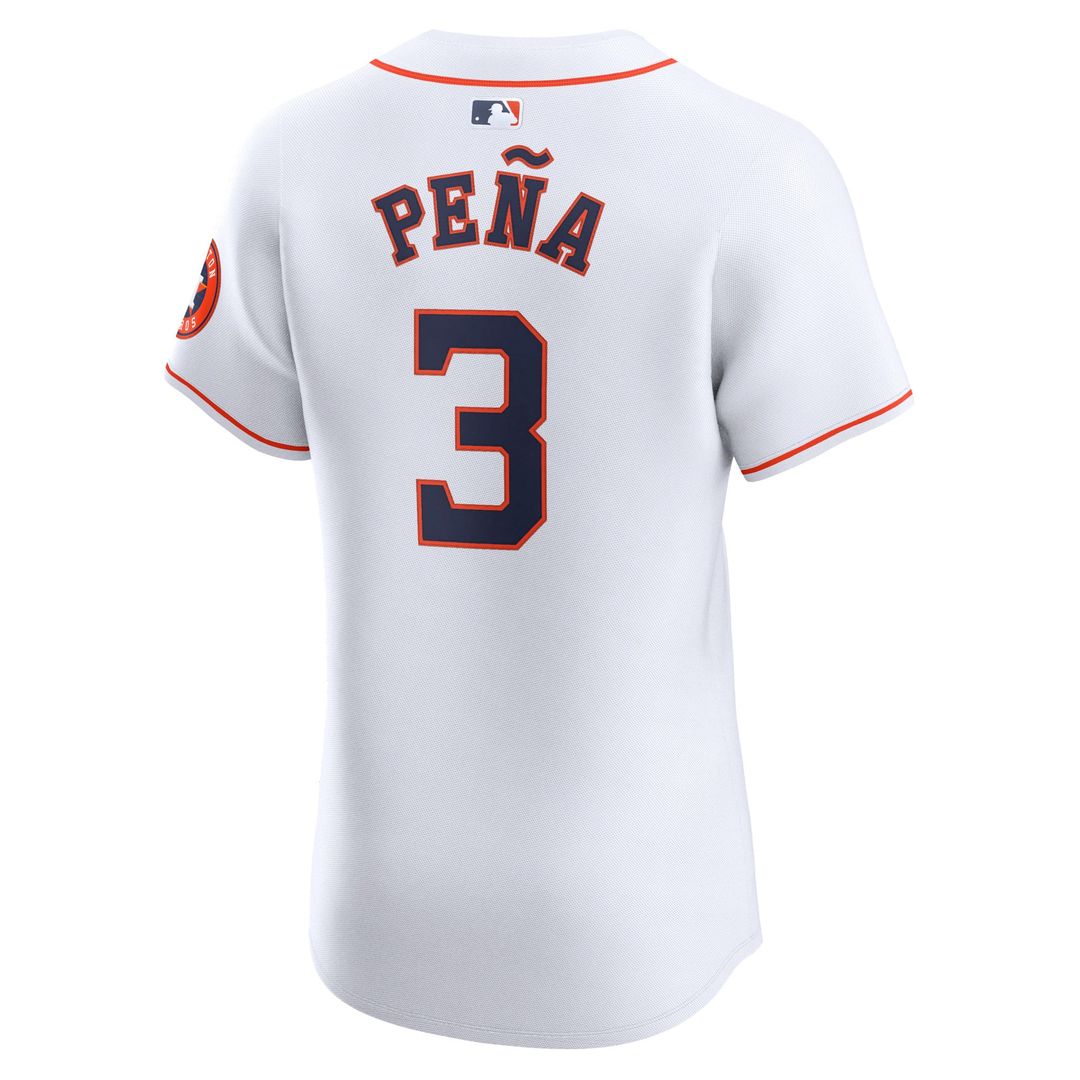 Houston Astros Nike Jeremy Peña Home Elite Baseball Jersey - White