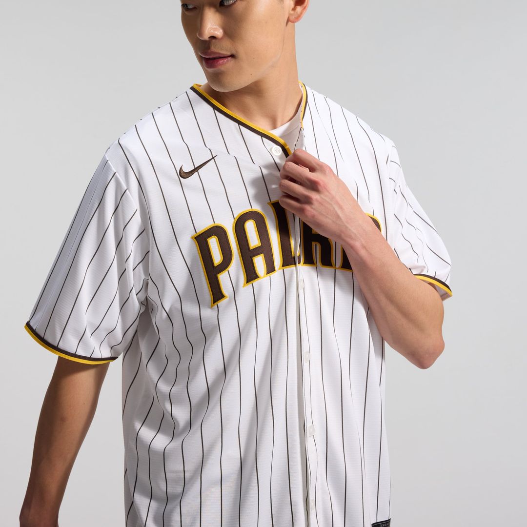 San Diego Padres Nike Home Replica Baseball Jersey - White