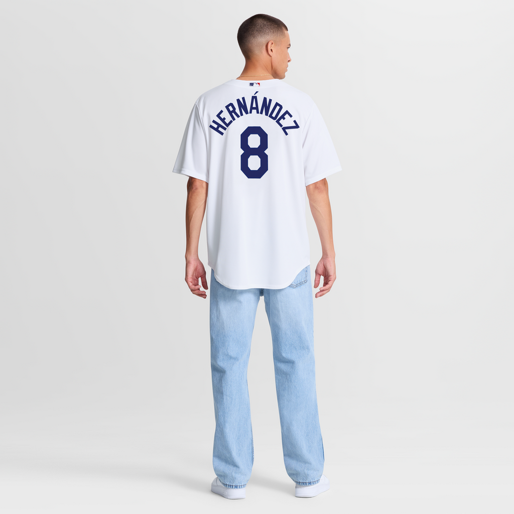 Los Angeles Dodgers Nike Enrique Hernández Home Replica Baseball Jersey - White