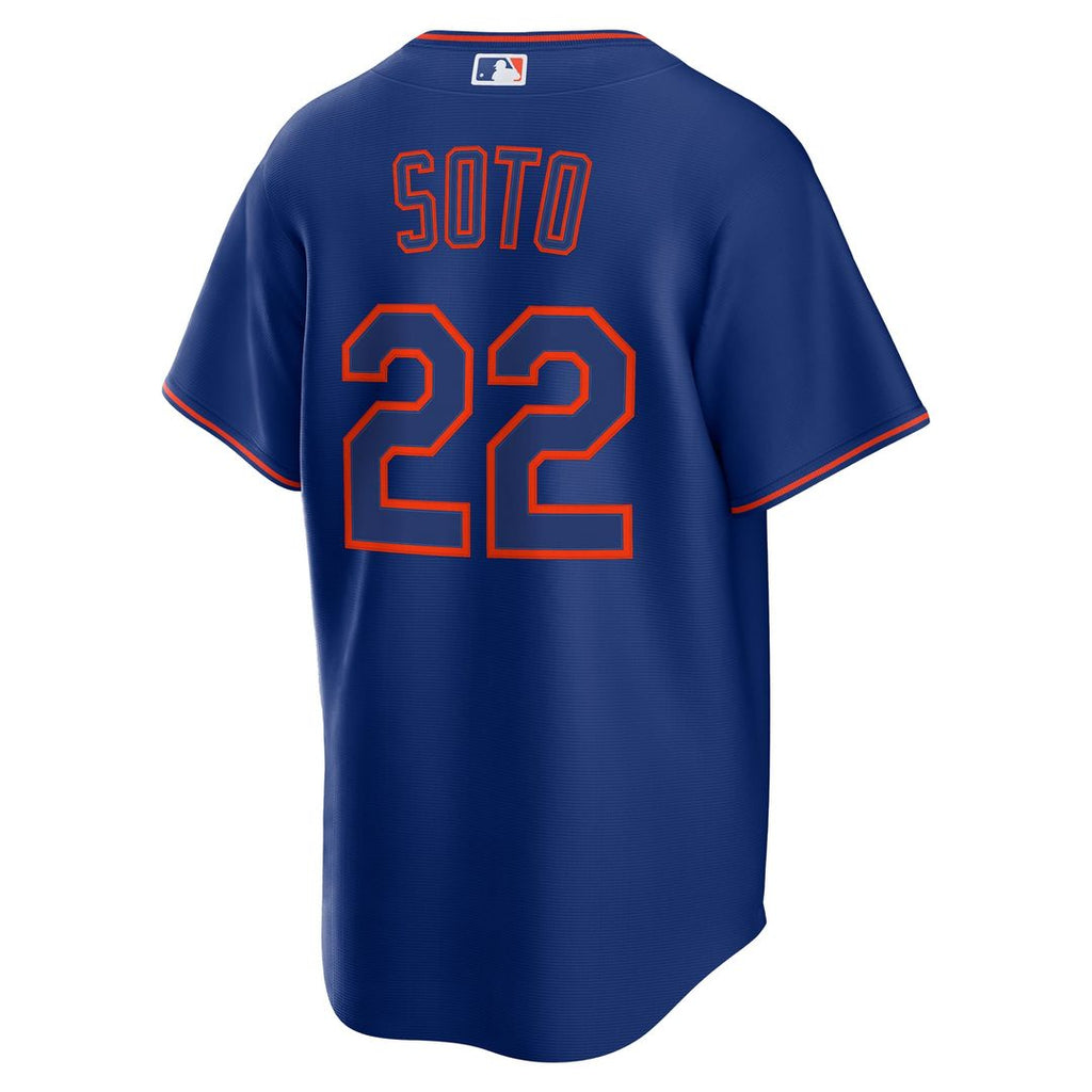 New York Mets Nike Juan Soto Alternate Replica Baseball Jersey - Royal