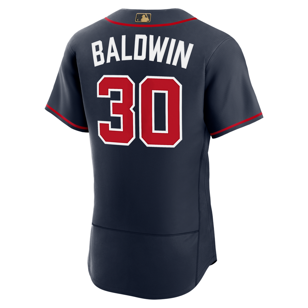 Atlanta Braves Nike Drake Baldwin MLB Awards Authentic Baseball Jersey - White