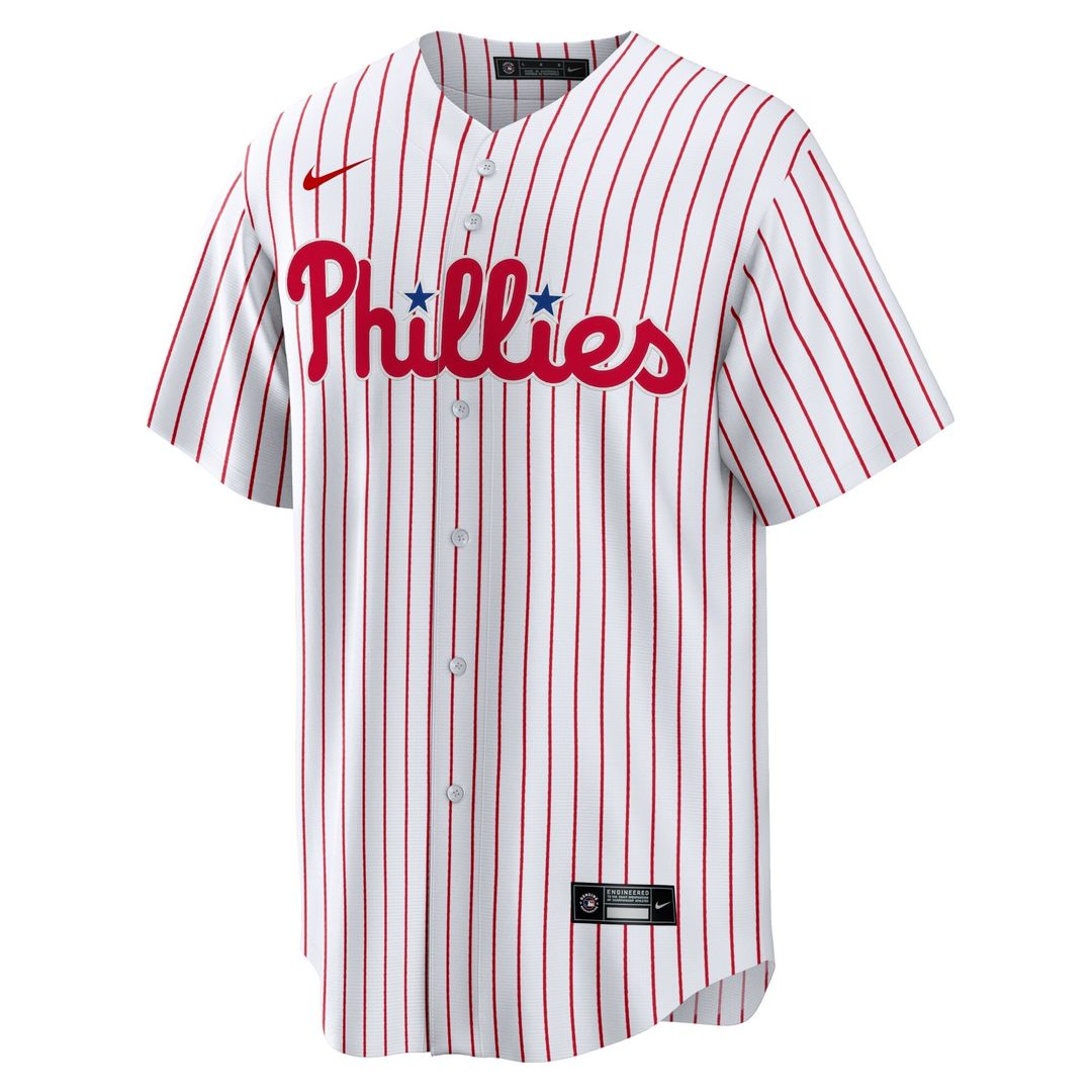 Philadelphia Phillies Nike Home Replica Team Baseball Jersey - White