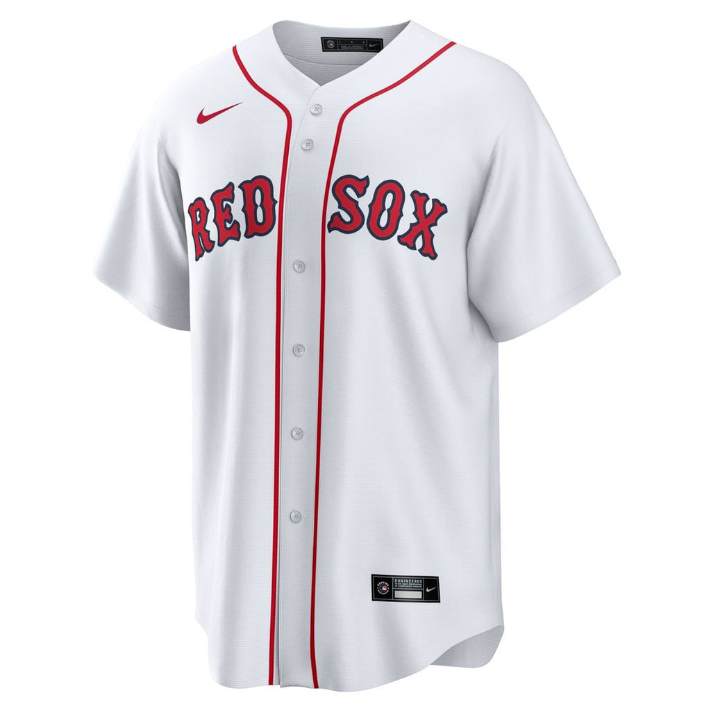 Boston Red Sox Nike Home Blank Replica Baseball Jersey - White