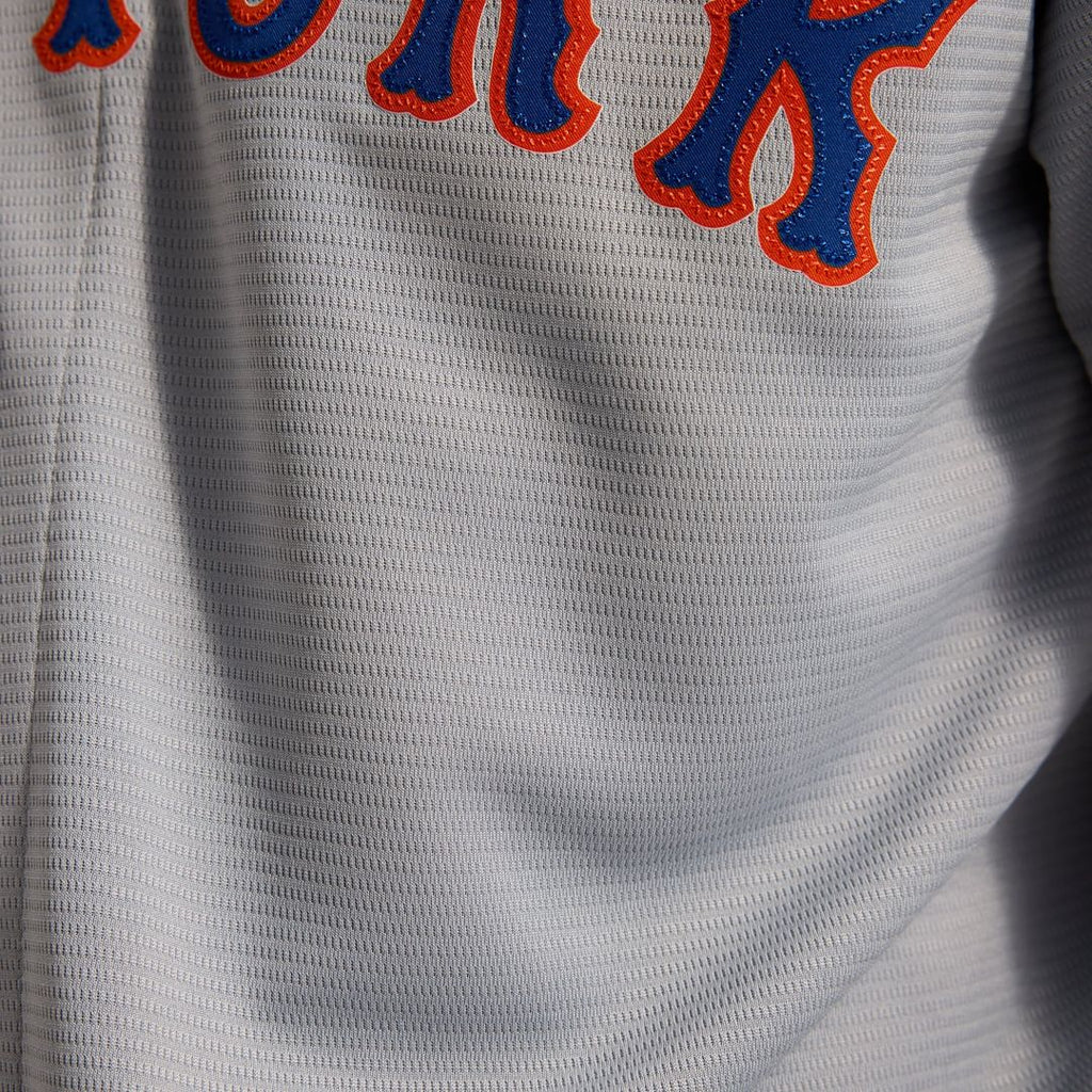 New York Mets Nike Juan Soto Road Replica Baseball Jersey - Gray