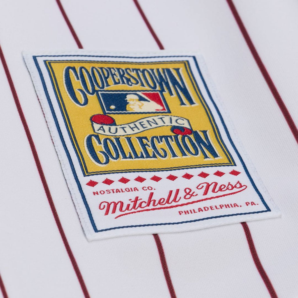 Philadelphia Phillies Mitchell & Ness Chase Utley 2003 Cooperstown Collection Authentic Baseball Jersey - White