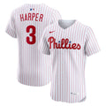 Philadelphia Phillies Nike Bryce Harper Home Elite Baseball Jersey - White