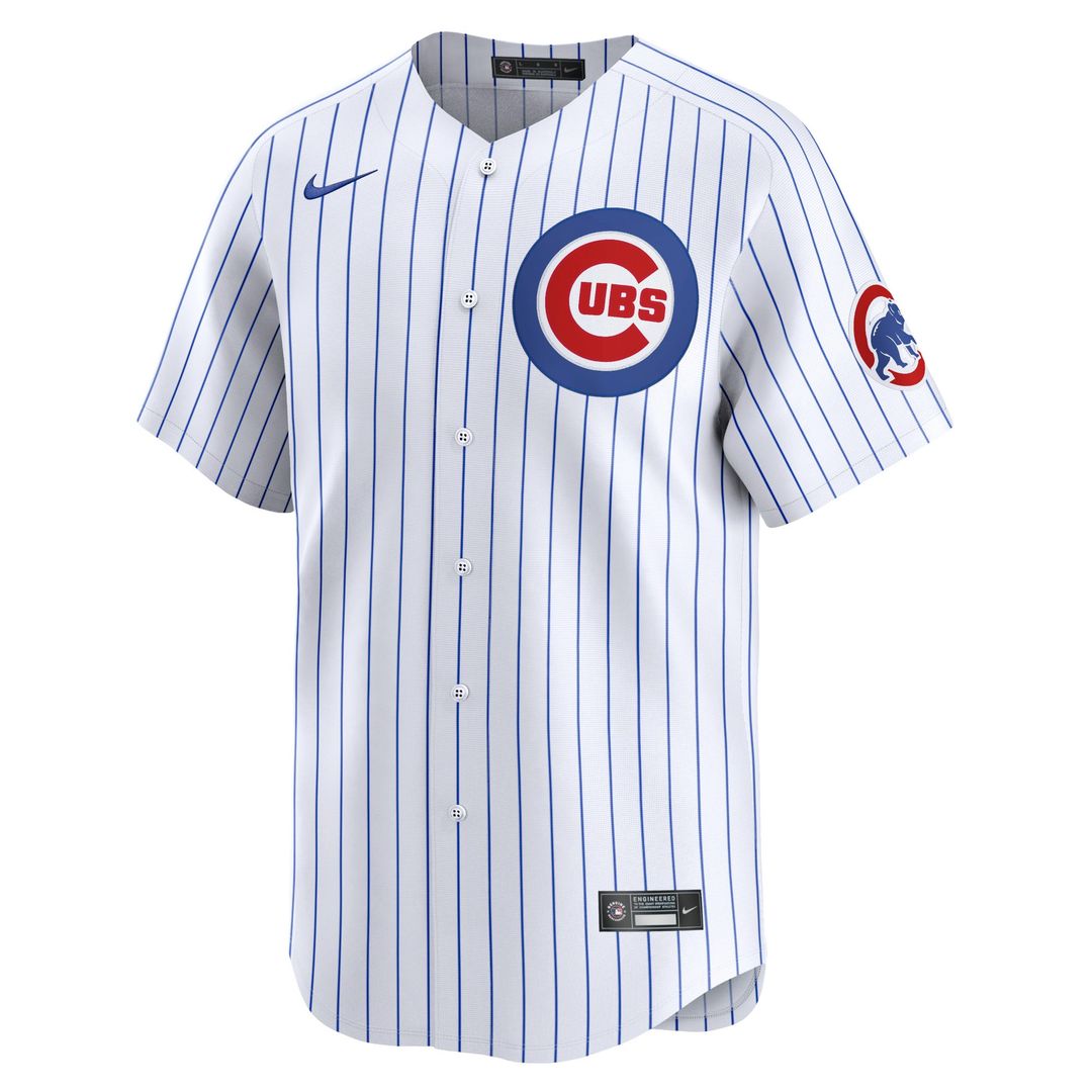 Chicago Cubs Nike Dansby Swanson Home Limited Baseball Jersey - White