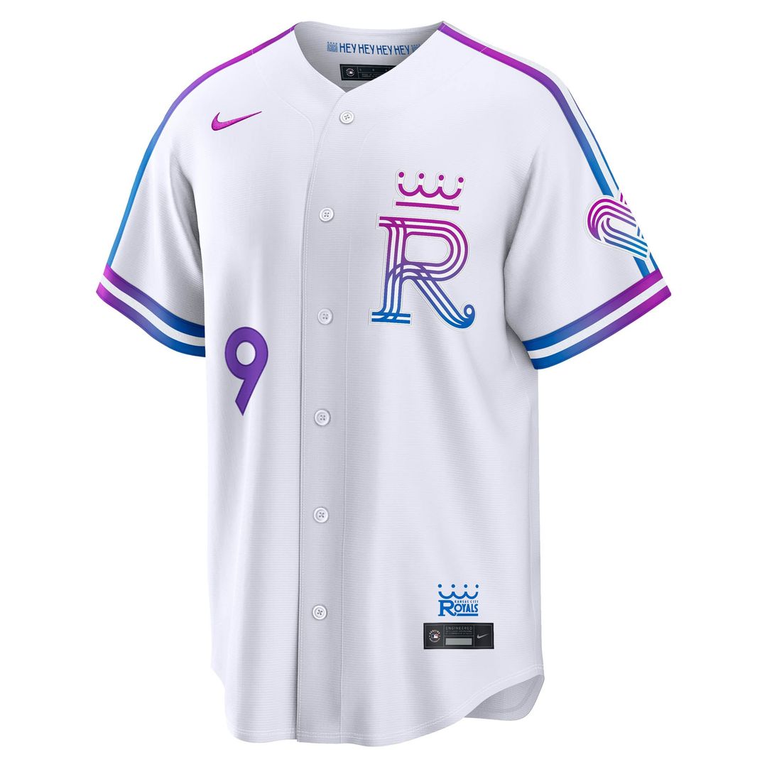 Kansas City Royals Nike Vinnie Pasquantino 2026 City Connect Stadium Baseball Jersey - White
