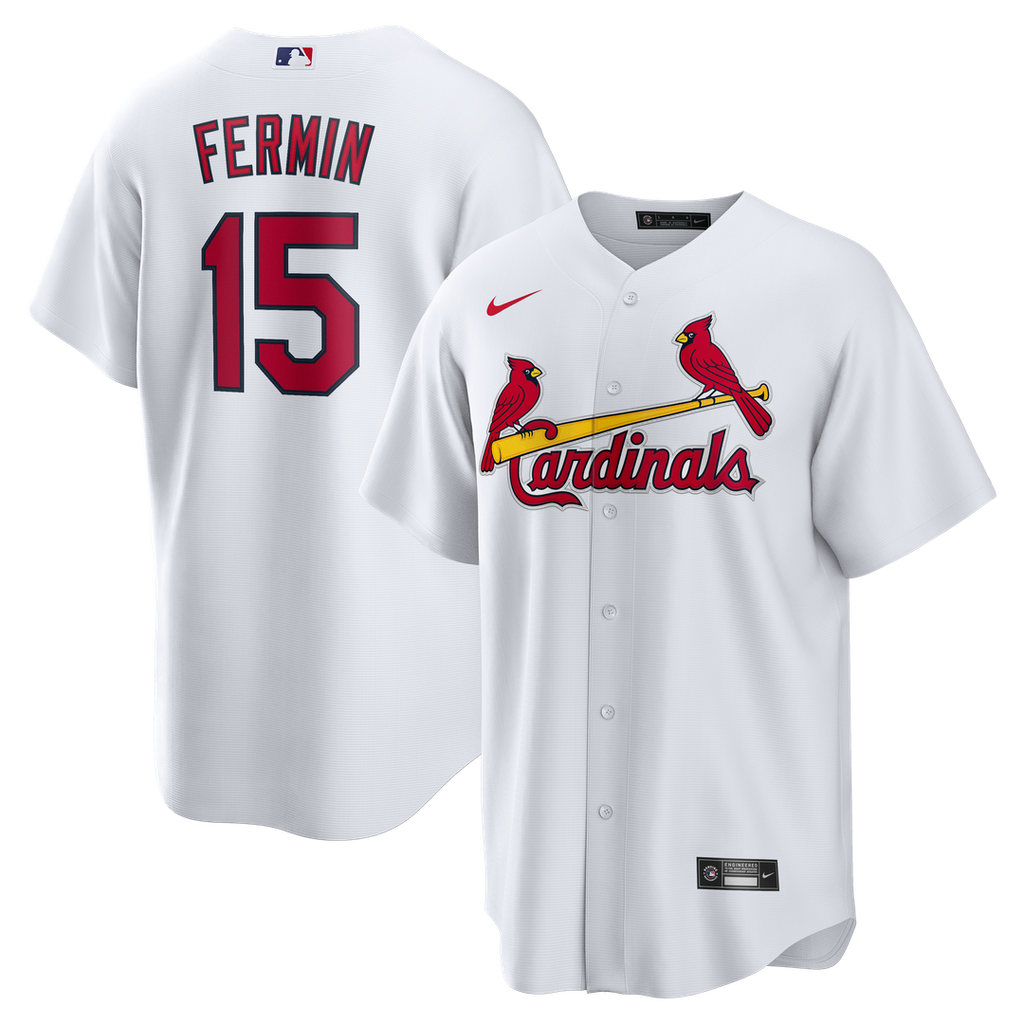 St. Louis Cardinals Nike José Fermín Home Replica Baseball Jersey - White