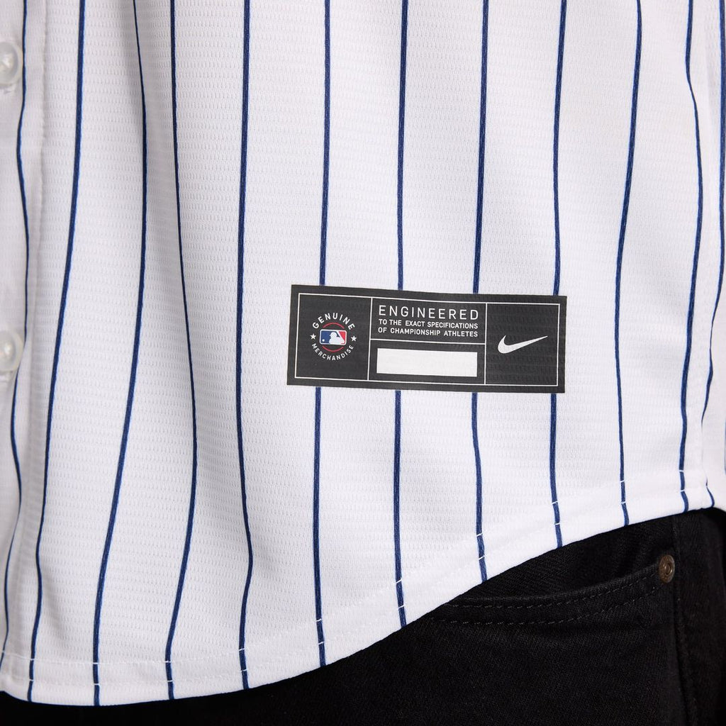 New York Yankees Nike Home Replica Team Baseball Jersey - White