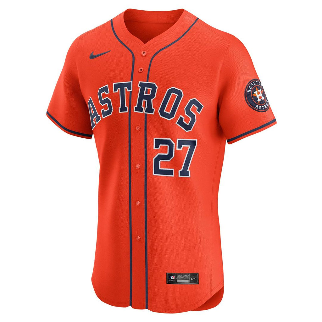 Houston Astros Nike Jose Altuve Alternate 2 Elite Baseball Jersey - Navy