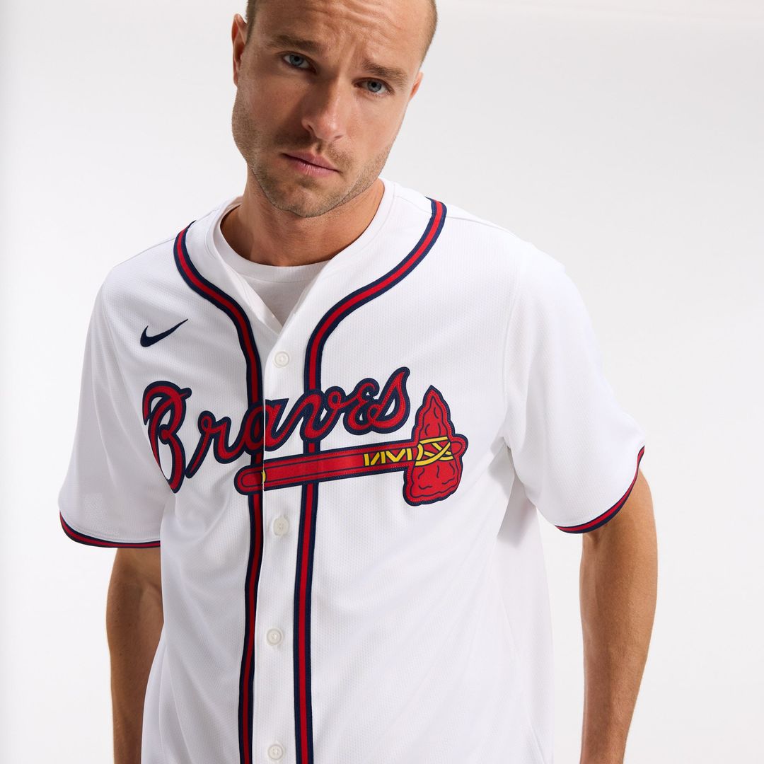 Atlanta Braves Nike Home Limited Baseball Jersey - White