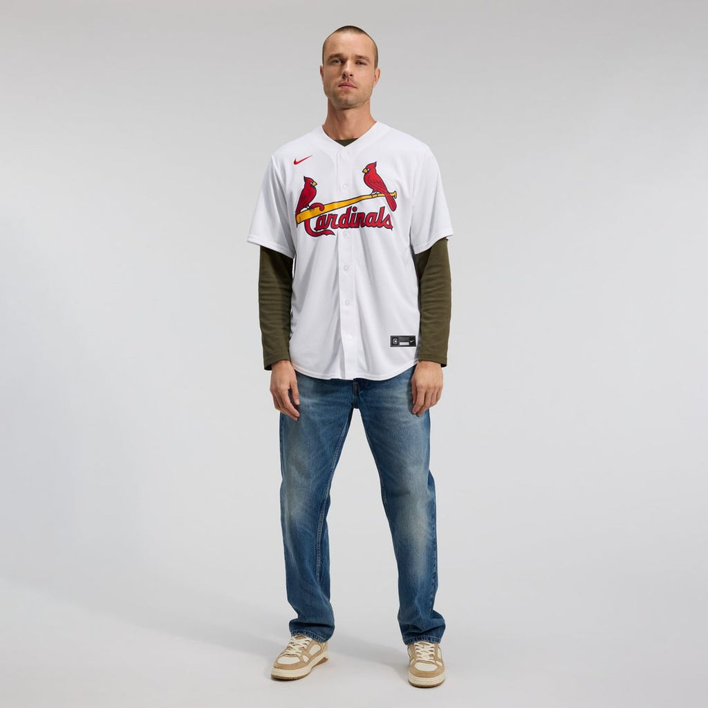 St. Louis Cardinals Nike Masyn Winn Home Replica Baseball Jersey - White