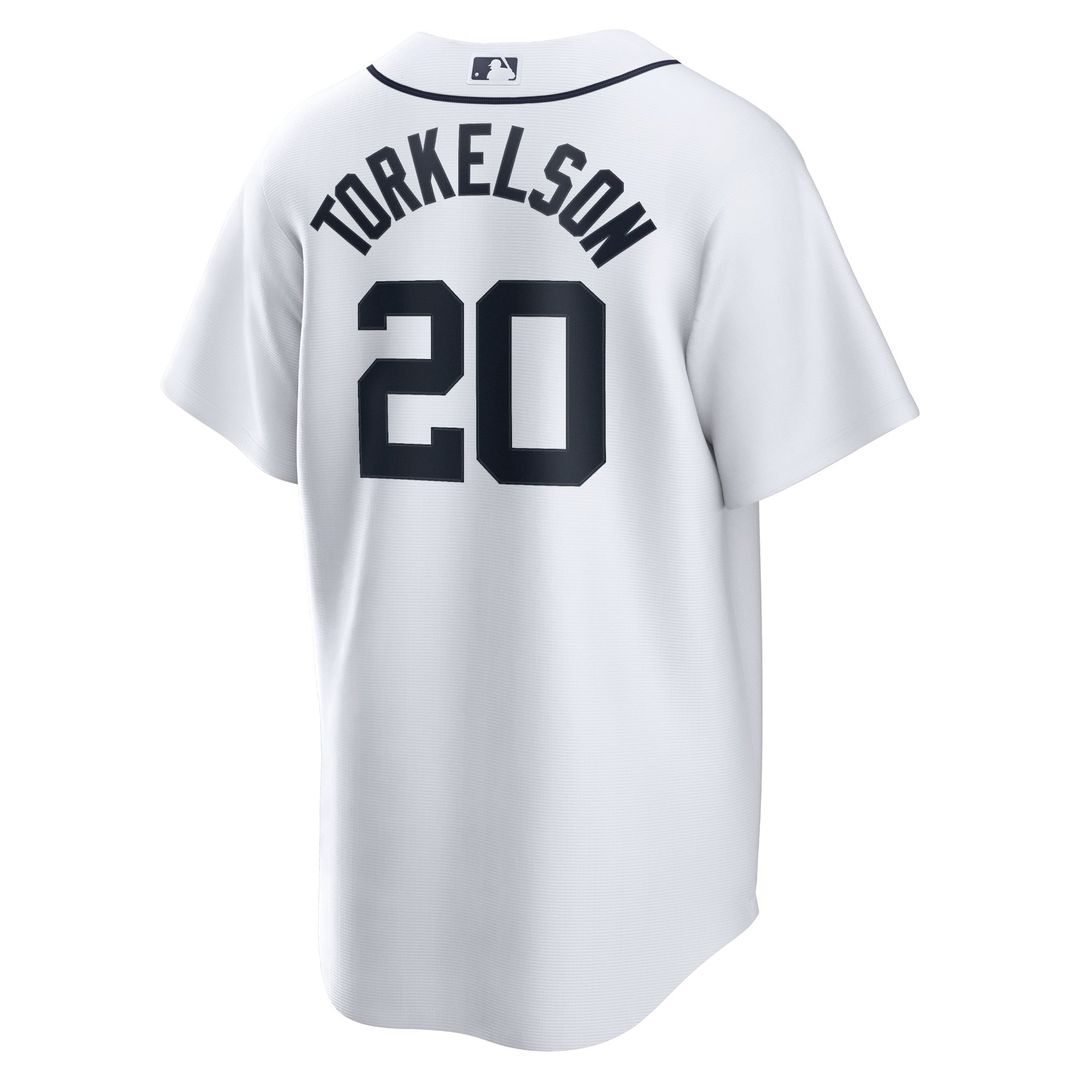 Detroit Tigers Nike Spencer Torkelson Home Replica Baseball Jersey - White