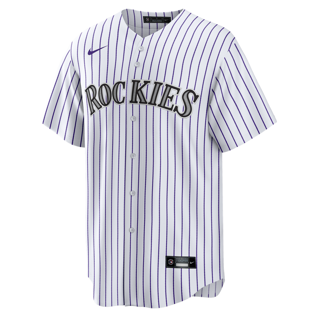 Colorado Rockies Nike Todd Helton Home Retired Player Replica Baseball Jersey - White
