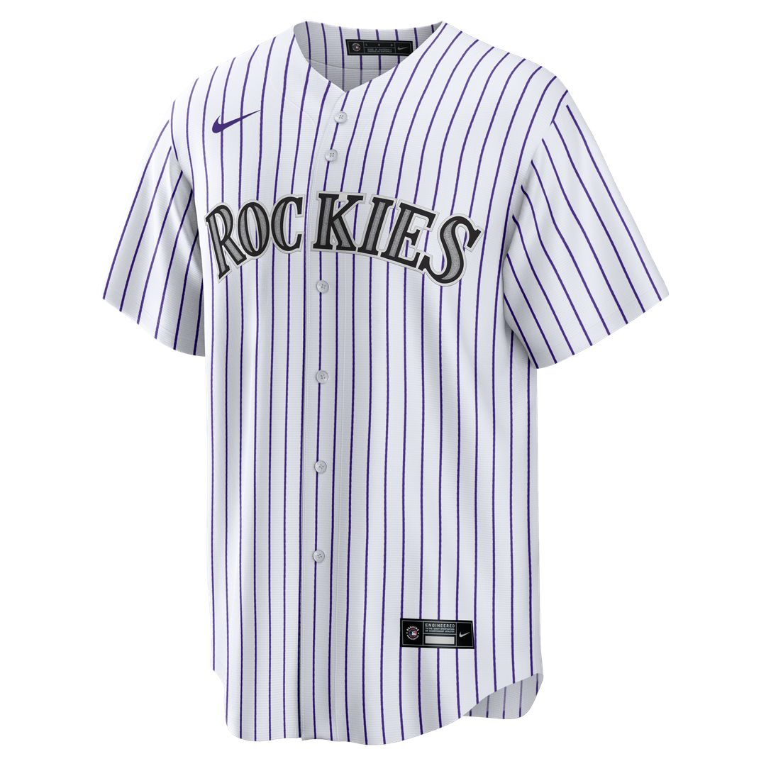 Colorado Rockies Nike Todd Helton Home Retired Player Replica Baseball Jersey - White