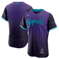 Arizona Diamondbacks Nike City Connect Authentic Sponsor Patch Baseball Jersey - Purple